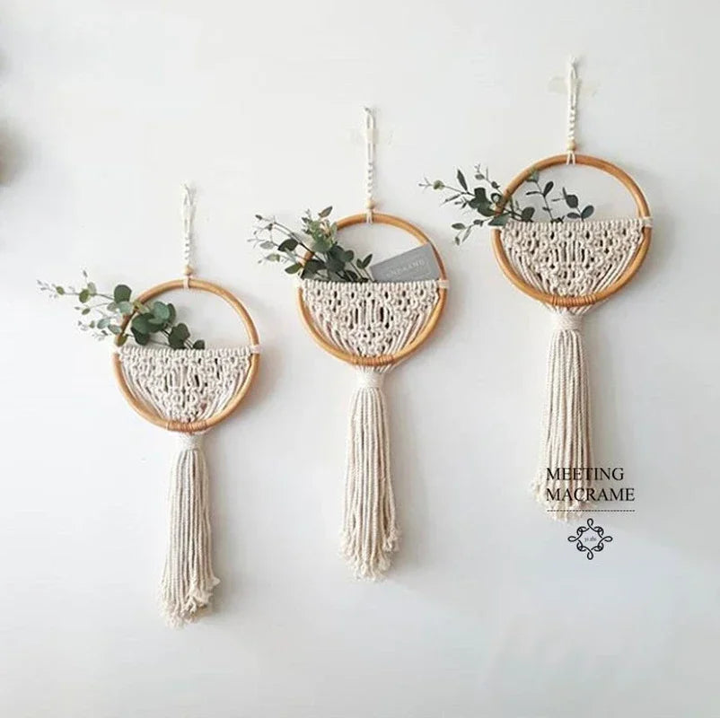 Macrame Wall Hanging Nordic Ins Door Wall Decoration Home